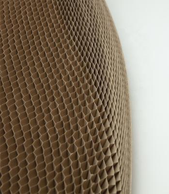 China Anti Curl Honeycomb Paper Board For Furniture Paper Honeycomb Core for sale