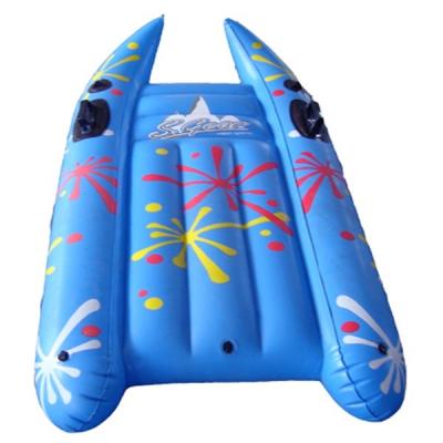 China Hot sale PVC water sport good quality inflatable snow tube ski sled for adults and kids for sale