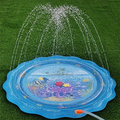 China Safety Baby Water Mat With Customized Pattern Fountain In Stock for sale