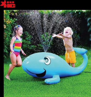 China Large Inflatable Water Sports Animals Spray Water Toys Backyard Spray Water Kids Toys for sale