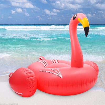 China Water Floating Entertainment 2021 Inflatable Water Fun PVC Flamingo Toy Rider Products Great For Adult for sale