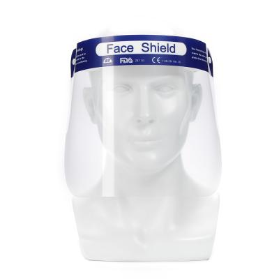 China Wholesale Medical Care Plastic Disposable Protective Face Mask Full Face Shields for sale