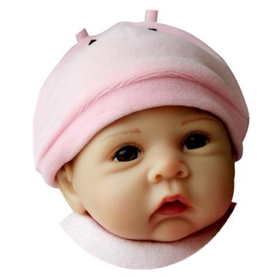 China European Fashion Eco-friendly Style Realistic Decompression Doll Head With Afro Hair, Reborn Doll Toys For Children To Play for sale