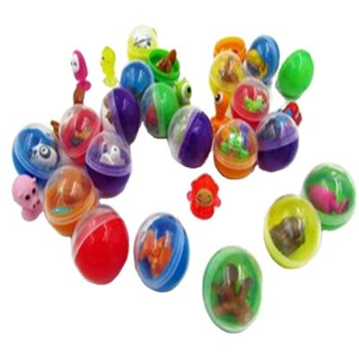 China Toy Small Promotional Mini Cartoon Funny Educational Capsule Toy Plastic Toys Animal Toys Capsule Plastic For Children Play Game for sale