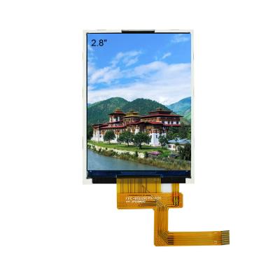 China 2.8 Inch 2.8 Inch TFT LCD Module Ili9341 Driver 18-Pin Small Screen 240X320 TFT Display for sale