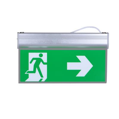 China Emergency Light Exit Sign 3W Side Runway Edge Acrylic Double Led Beacon Sign for sale