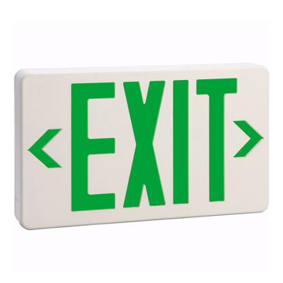 China Led Exit Sign Red Or Green Color LED Exit Sign For Fire Safety Escape for sale