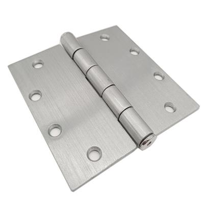 China Modern Design 5inch Hardware Line Equipment Finish Door Hardware Accessory Stainless Steel Hair Hinge for sale