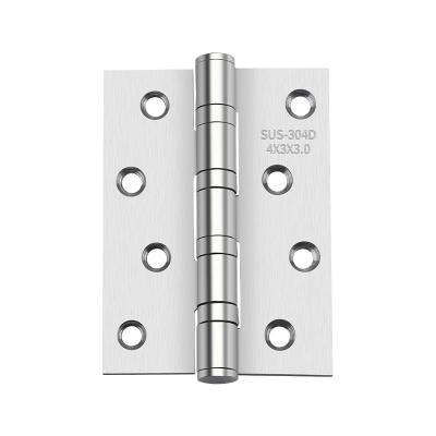 China Modern 304 Stainless Steel Hinges 4-8inch Silent Hinges Thickened Hinges For Solid Wood Doors And Windows Doors for sale