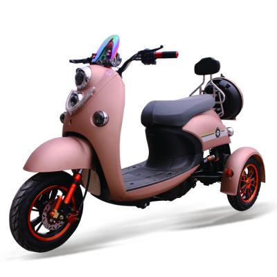 China Passenger 3 Wheel Electric Scooter 1000W 500W Tricycle Handicap E Cheap Adult Tricycles for sale