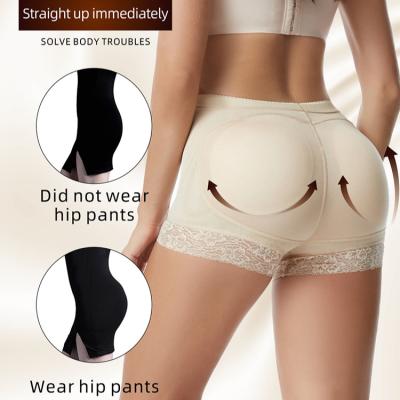 China New Antibacterial Fashion Padded Panties Butt Enhancers Hip Waisted Women Body Shapers Slimmer Butt Lifter Top for sale