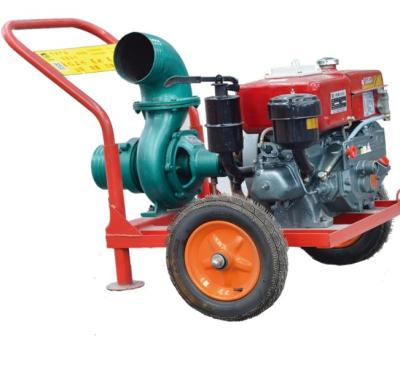 China 6inch Irrigation and Agriculture 180 Self-Priming Water Pump Set for sale