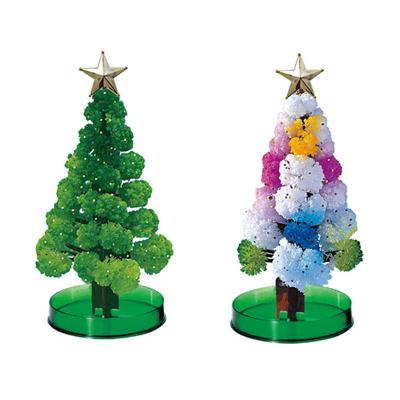 China Spooky Magic Christmas Tree Paper Flowering Creative Decompression Desktop Gifts Toys Other Christmas Decoration for Christmas Party Gift for sale