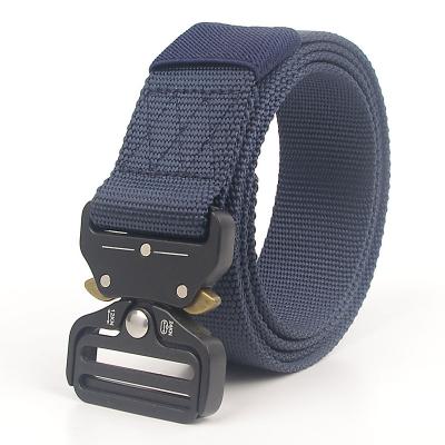 China Wholesale Spooky Goods Daily Heavy Duty Nylon High Strength Adjustable Webbing Military Tactical Belt for sale