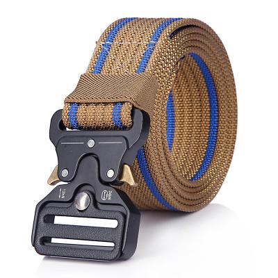 China Wholesale Outdoor Heavy Duty Universal Nylon Adjustable Military Tactical Waist Belt Spooky With Quick Gear Clip for sale