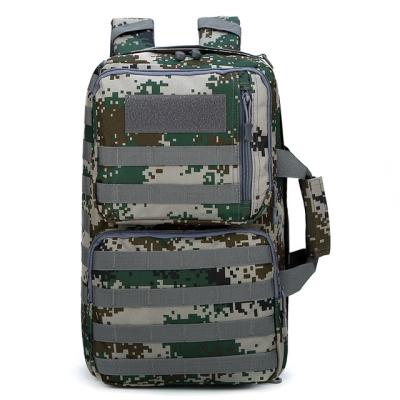 China Wholesale Waterproof Outdoor Pack Men's Mountaineering Double Shoulders Camouflage Sports Tactical Bag Hiking School Backpacks for sale