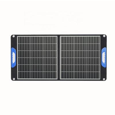 China Portable Oxford ABS ETFE Solar Panel For Power Plant PERC Solar Cell Solar Charger Foldable With USB Outputs for sale