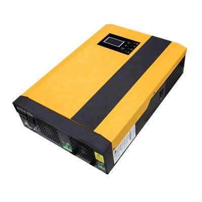 China Home solar system MPPT 3.5KW 24V 230VAC 100A mppt solar hybrid inverter for sale