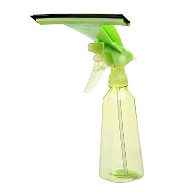 China Sustainable Household Water Glass Cleaning Combination Scraper With Sprinkler Box Glass Cleaning Scrape for sale