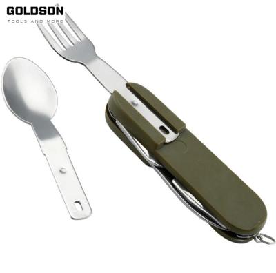 China Disposable Plastic Camping Fork Spoon Set for sale