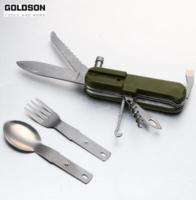 China Disposable Folding Camping Cutlery for sale