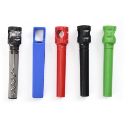 China Plastic Wine Opener Travel Pocket Corkscrew with Pen Shape for sale