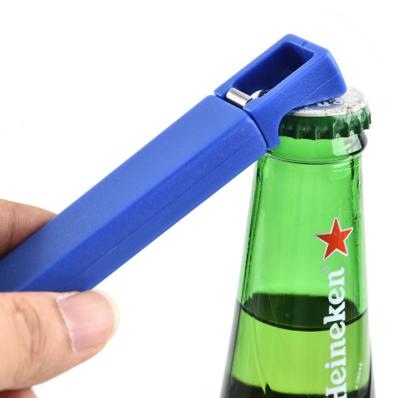 China Travel Viable Pocket Plastic Promotional Corkscrew With Pen Shape for sale