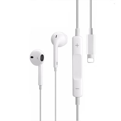 China In-Ear In Ear Earphone for iPhone 12 11 7 8 plus X XS XR MAX Pro Max Stereo Sound Wired Earbuds with Microphone Wire Control for sale