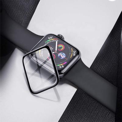 China Wholesale Smart Smart Watch 9h Clear Hybrid Glass Watch Screen Protector For 38mm 40mm 42mm 44mm Apple Watch 6 Series Se 5 4 3 for sale