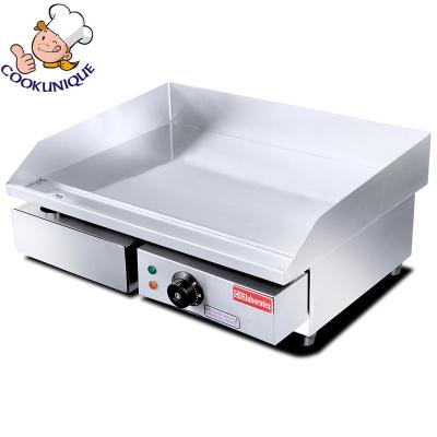 China Outdoor Adjustable Temperature Kitchen Equipment Electric Griddle Grill Griddle Pancakes Truck High Quality for sale