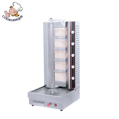 China Meating Cooking Commercial Industrial Grade Professional Full Rotating Rotating Grills Broiler Vertical Shawarma Machine Made Kebab Grill for sale