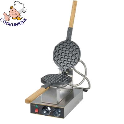 China Hong Kong Electric Thermostat Egg Waffle Maker Bubble Waffle Machine Adjustable Commercial Bubble Stick Machine for sale