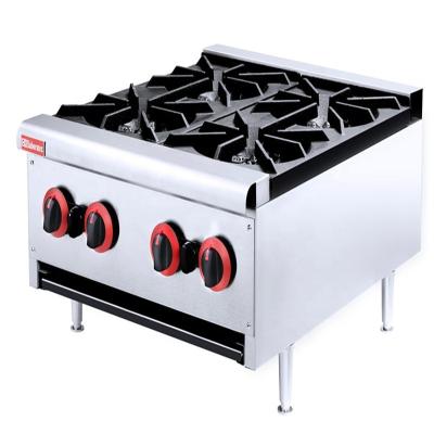 China Hotel Commercial 4 Burner Table Top Gas Stove 25.2KW Table Top Gas Stove, Stainless Steel Stove Top Gas for sale