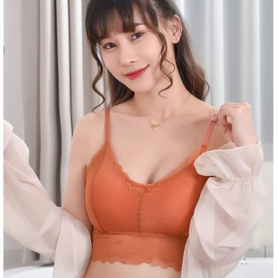 China Bra QUICK DRY Breathable and soft brallet padded chest wrap lift up tube bra women's lace top tube bra for sale