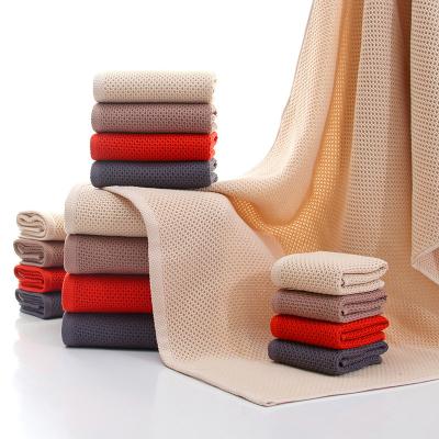 China RTS Child Safe High Quality Microfiber Face Bath Towel Sets Luxury Hotel Bathroom Towel Sets for sale