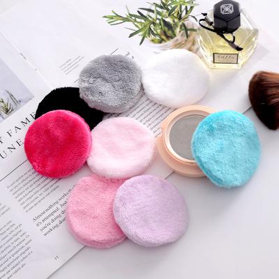 China Wholesale Reusable Makeup Remover Pads Flannel Makeup Remover Pads Round Dry Reusable Makeup Remover Pads for sale