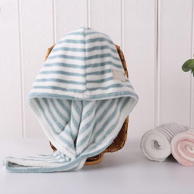 China Custom Microfiber QUICK DRY Towel For Hair Towel Cotton Magic Hair Dryer Towel High Quality Wrap For Women for sale