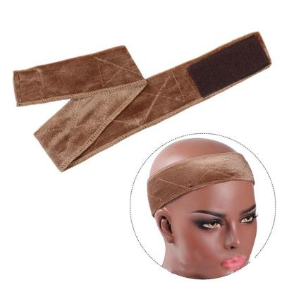 China Wholesale Custom Non-slip/Elastic/Adjustable Logo Wig Grip Band Elastic Wig Band Elastic Head Band Wig for sale