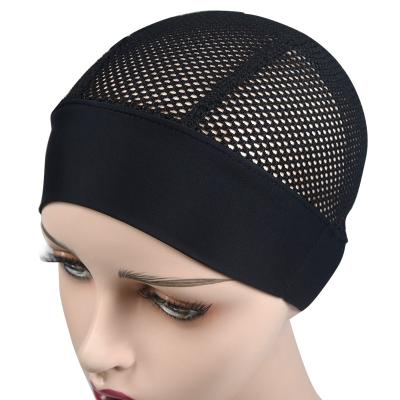 China Factory Price Cheap Breathable Top Mesh Dome Wig Caps For Airy Breathable Comfortable Elastic Fixed Wigs for sale