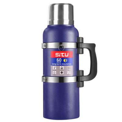 China New Design Viable Stainless Steel Thermos Water Bottle Tumbler Glass Refill Vacuum Flask For Rise for sale