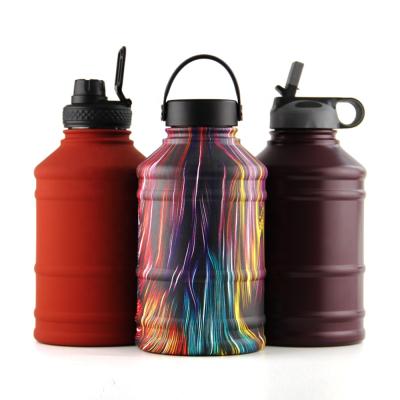 China 2020 New Product 2.2L PORTABLE Stainless Steel Sport Water Bottle With Custom Color for sale