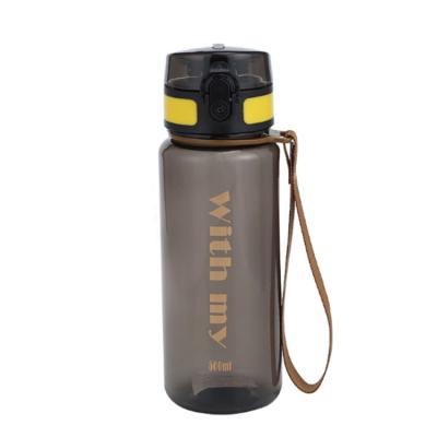 China 500ML BPA Free Viable Portable Plastic Water Bottle Clear Plastic Cup Customized for sale