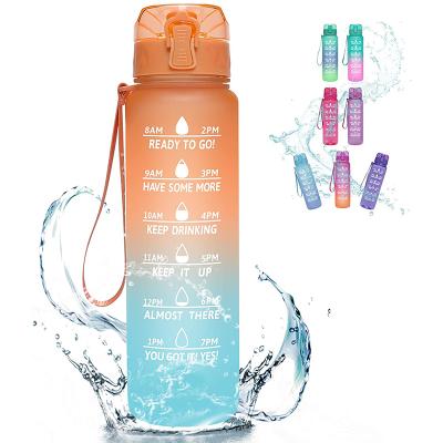 China Sustainable Portable Fitness Sports Hydrogen Alkaline Water Bottle With Straw for sale