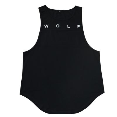 中国 Anti-pilling 2021 New Fashion Men Invest White 100% Cotton Tops Vest For Men's T-shirts Blouses OEM Sleeveless Gym Vest 販売のため