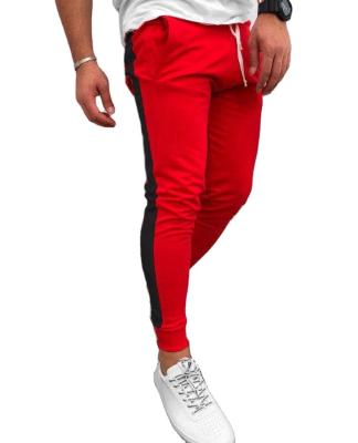 China Gulidd Gulidd Men's Anti-Pilling Joggers Sports Pants Contrast Side Stripe Long French Drawstring Track Pants Terry Sweatpants Te koop