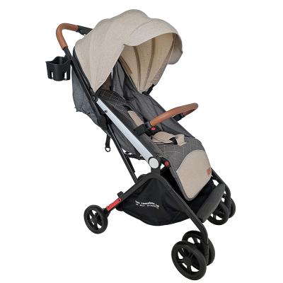 China One Hand Fold One Hand Folding Compact Baby Stroller With 360 Degree Rotating Front Wheels for sale