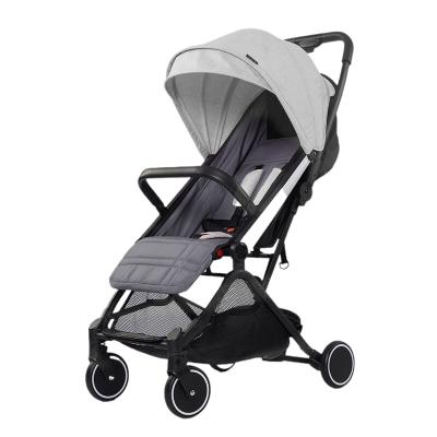 China One Hand Fold Compact Fold Baby Pram 360 Degree Rotation Front Wheels Baby Prams OEM Good Service Suitable For 0-3 Years Old Baby for sale