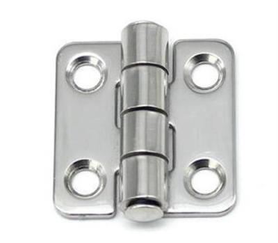 China Window connection flatten stainless steel hinges, power coating black hinges, customized is available for sale