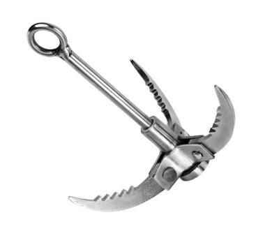 China High Quality Outdoor Survival Field Survival Stainless Steel 3 Teeth Mounting Attacking Claw Hook for sale