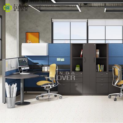 China Modern U-Shaped Panel 1.8m Office Separation Cloth Overalls Appearance Large Cubic Cubic Workstation for sale